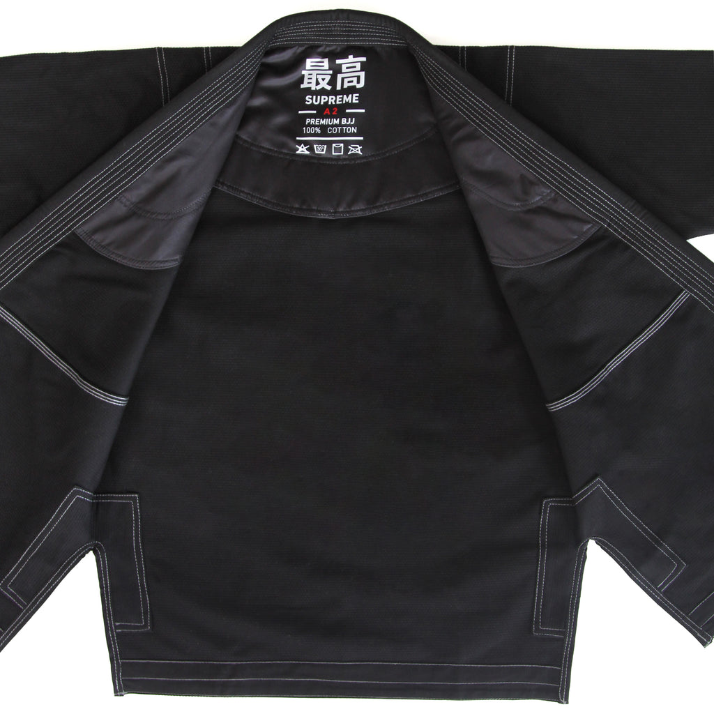 Chaqueta Kimono Fuji TRU FIT BJJ Gi Jacket Black 350gms