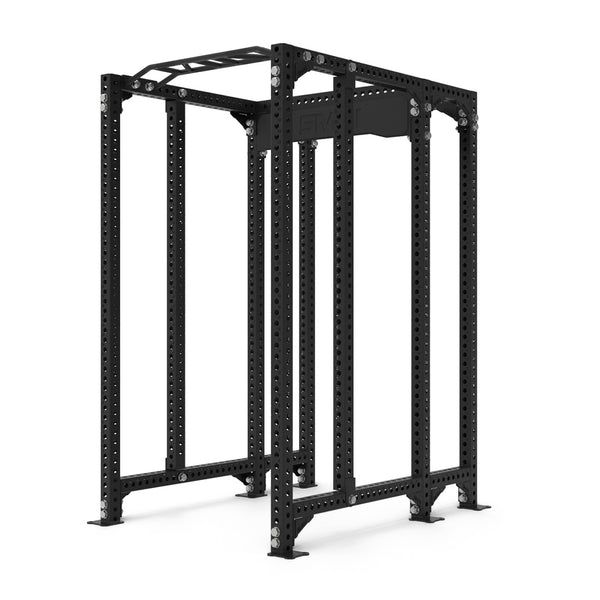 SMAI Vanta Power Rack with add on half rack with no accessories Bottom Low Right View