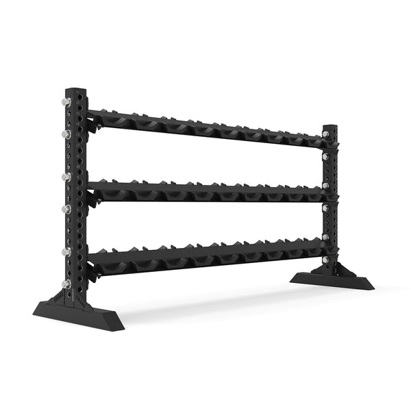 1.1m Dumbbell Storage Shelf - Vanta Series Front Render