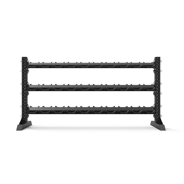 1.1m Dumbbell Storage Shelf - Vanta Series Side View