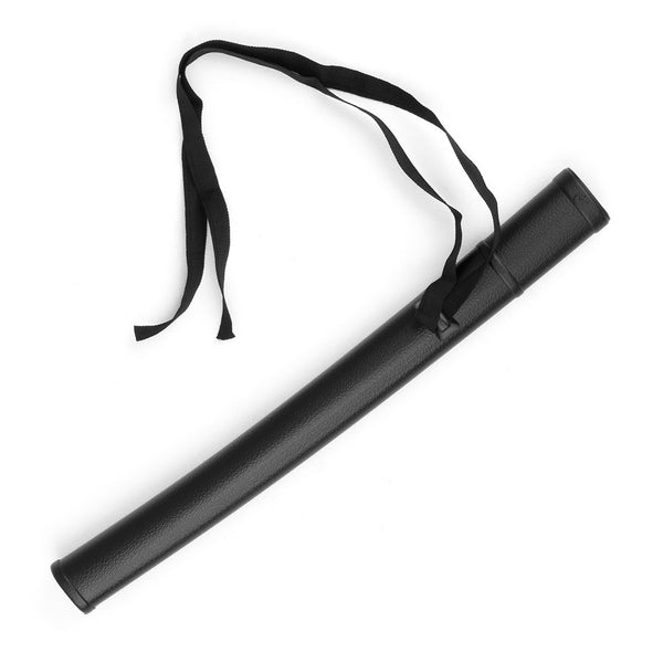 Scabbard for shoto black plastic with tie ribbon 42.5cm