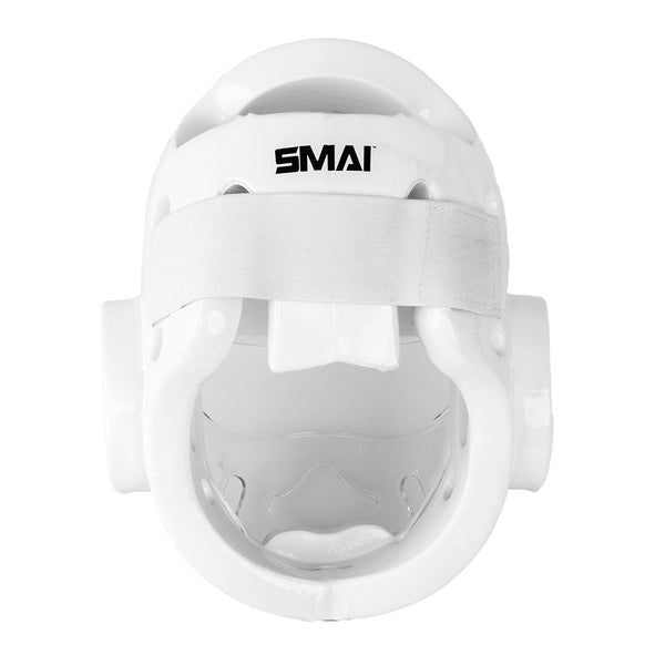 Velcro strap of Karate Head guard WKF Approved SMAI