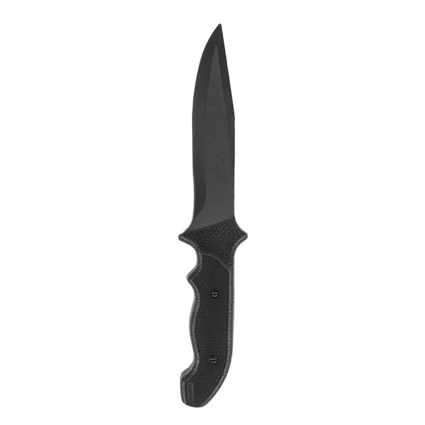 Vertical image of Training Hunting knife black plastic 29cm