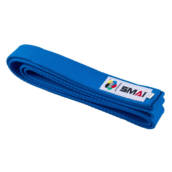 WKF Approved Premium Kata Karate Belt in Blue