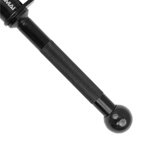 Straight Bar Attachment for Cable Machine knurled hand grip