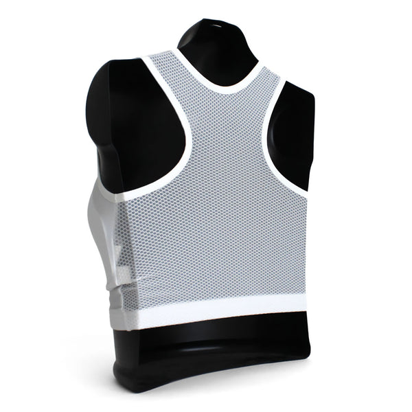 WKF Approved Female Breast Guard - Karate Back