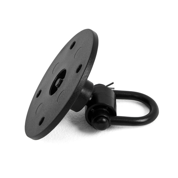 black speedball swivel side view