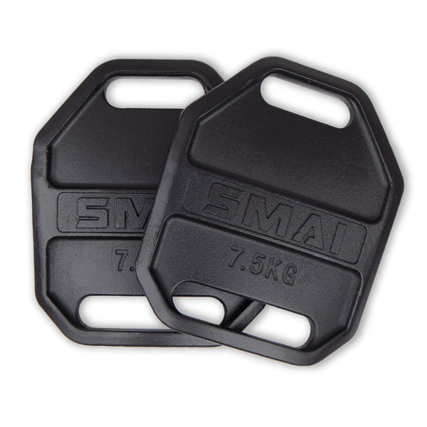 Weight Vest Plate Pair - 7.5kg For Vest Black