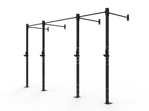 Wall Mounted Weightlifting Rig Double Cell, squat rack, squat rack mount, olympic squat rack, squat racks, weight rack, gym rig, crossfit rig 2