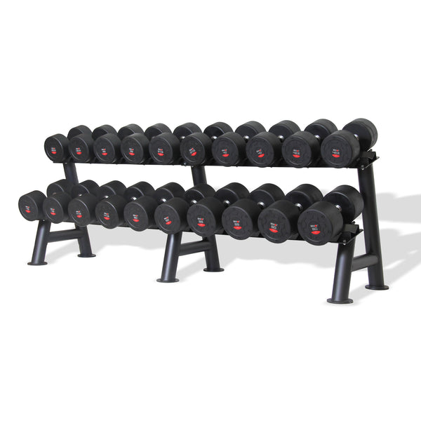 Commercial Dumbbell Set with Rack 32.5-60kg