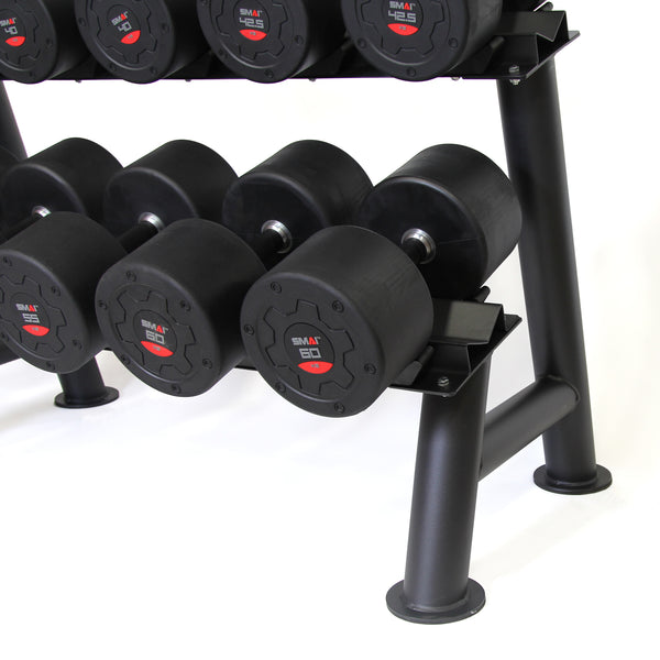 Commercial Dumbbell Set with Rack 32.5-60kg