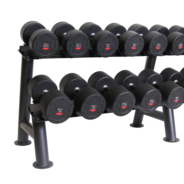 Commercial Dumbbell Set with Rack 32.5-60kg