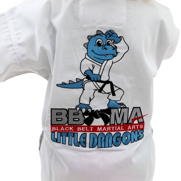 BBMA Little Dragons Uniform back embroidery 